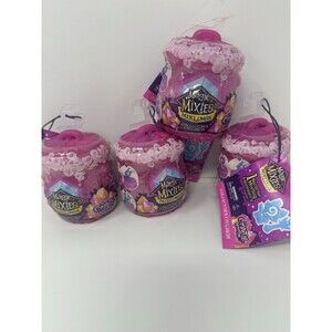 Magic Mixies Mixlings Series Collector's Cauldron The Crystal Woods LOT OF 4 NEW
